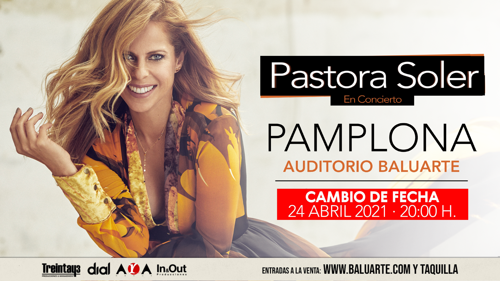 Pastora Soler en concierto en Pamplona en 2021