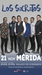 Promotora De Conciertos los secretos merida 1080x1920