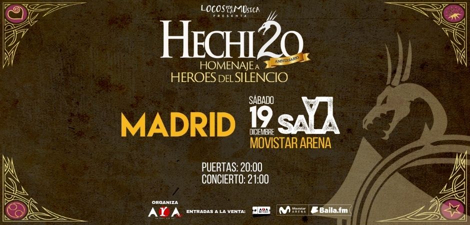 HECHIZO - HOMENAJE A HÉROES DEL SILENCIO