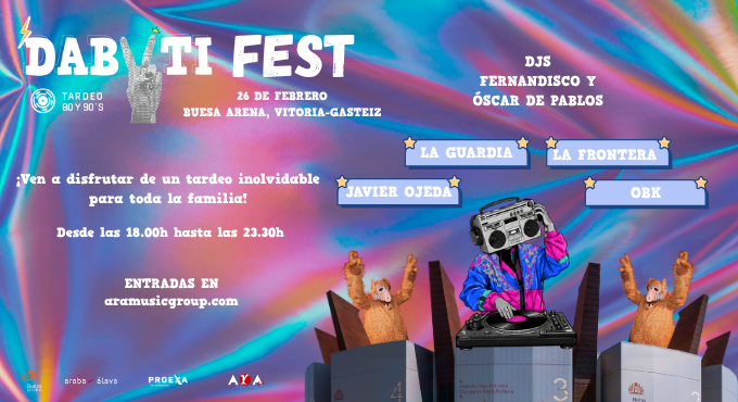 DABUTI FEST - TARDEO 80 Y 90´S